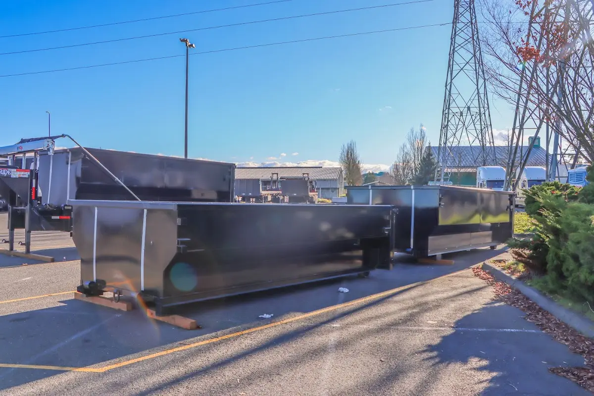 Professional dumpster rental and junk removal service in Romulus